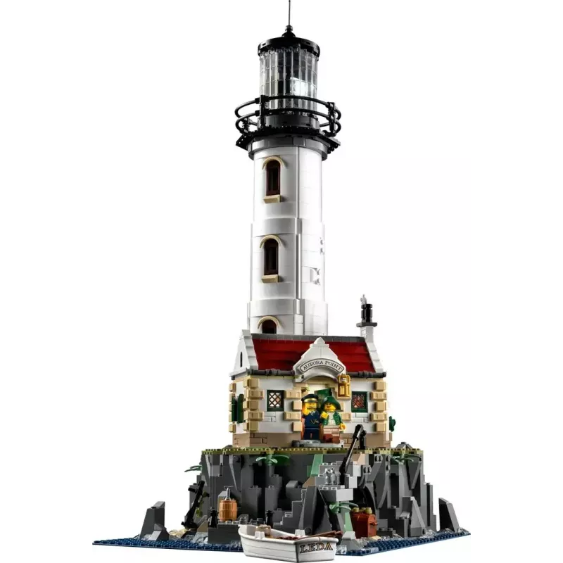 LEGO Ideas 21335 Faro motorizado – 2065 piezas, luz giratoria motorizada, 18+