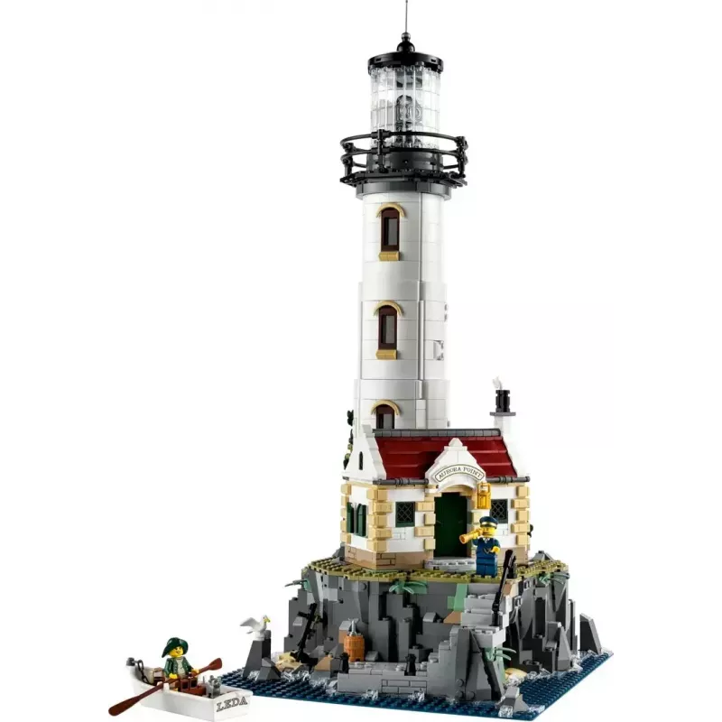 LEGO Ideas 21335 Faro motorizado – 2065 piezas, luz giratoria motorizada, 18+