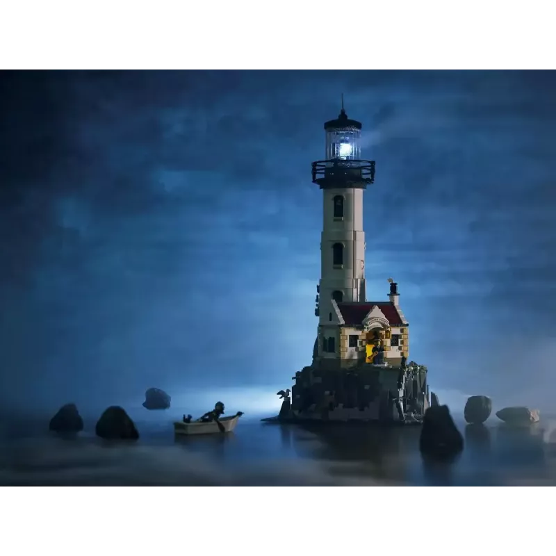 LEGO Ideas 21335 Faro motorizado – 2065 piezas, luz giratoria motorizada, 18+