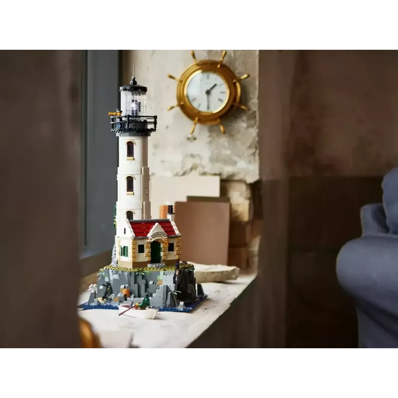 LEGO Ideas 21335 Faro motorizado – 2065 piezas, luz giratoria motorizada, 18+