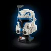 Casco de exposición construible LEGO Star Wars Captain Rex 75349 — 854 piezas, pieza de coleccionista para adultos (18+)
