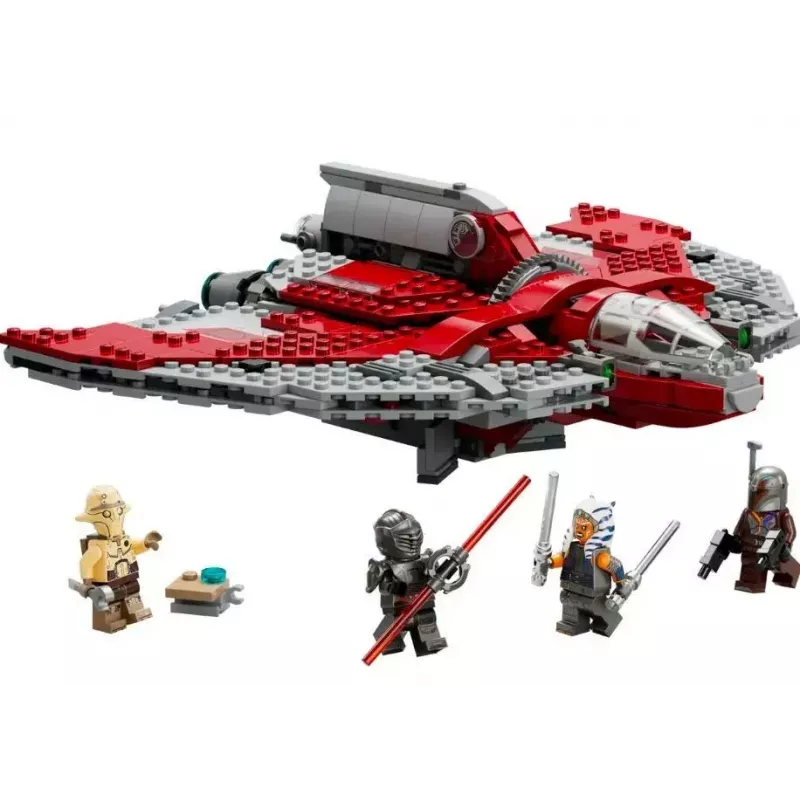 Juguete de construcción LEGO Star Wars Lanzadera Jedi T-6 de Ahsoka Tano 75362