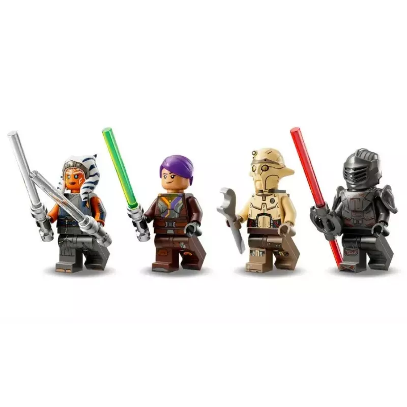 Juguete de construcción LEGO Star Wars Lanzadera Jedi T-6 de Ahsoka Tano 75362