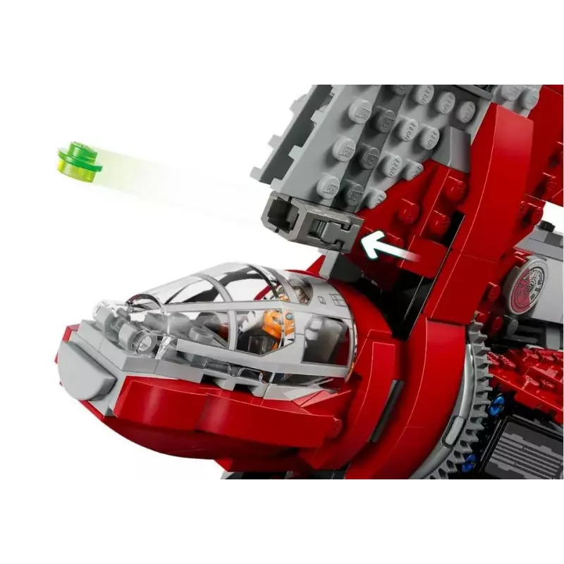 Juguete de construcción LEGO Star Wars Lanzadera Jedi T-6 de Ahsoka Tano 75362
