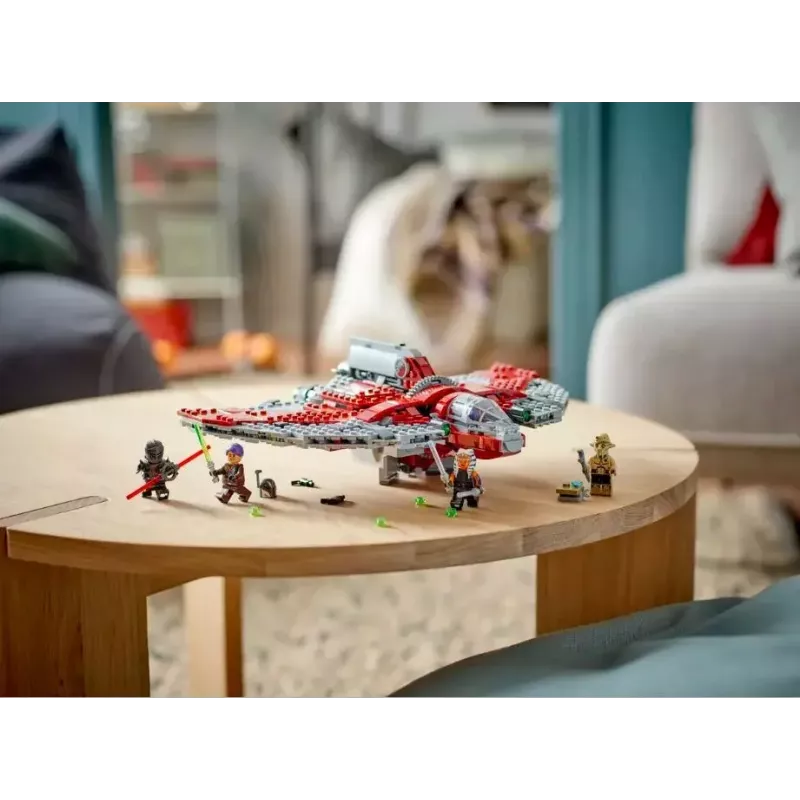 Juguete de construcción LEGO Star Wars Lanzadera Jedi T-6 de Ahsoka Tano 75362