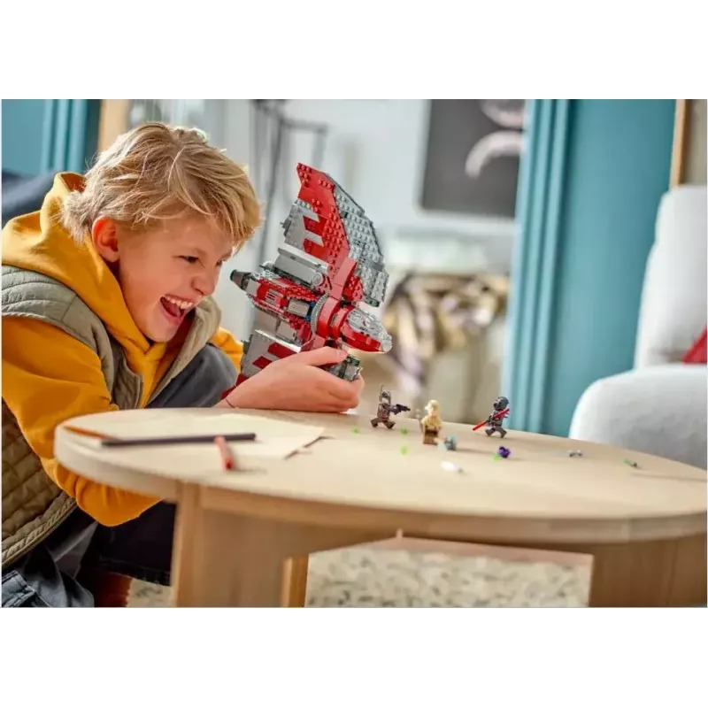 Juguete de construcción LEGO Star Wars Lanzadera Jedi T-6 de Ahsoka Tano 75362