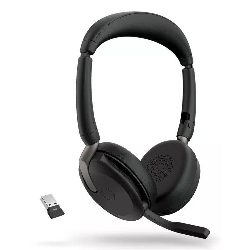 Jabra Evolve2 65 Flex - Link380a UC estéreo (carga inalámbrica)