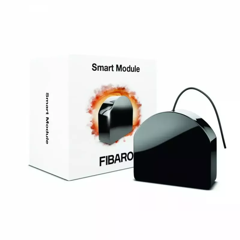 Módulo inteligente Fibaro FGS-214 Z-Wave Plus EU – módulo de relé para montaje en carril DIN, máx. 2,5 kW