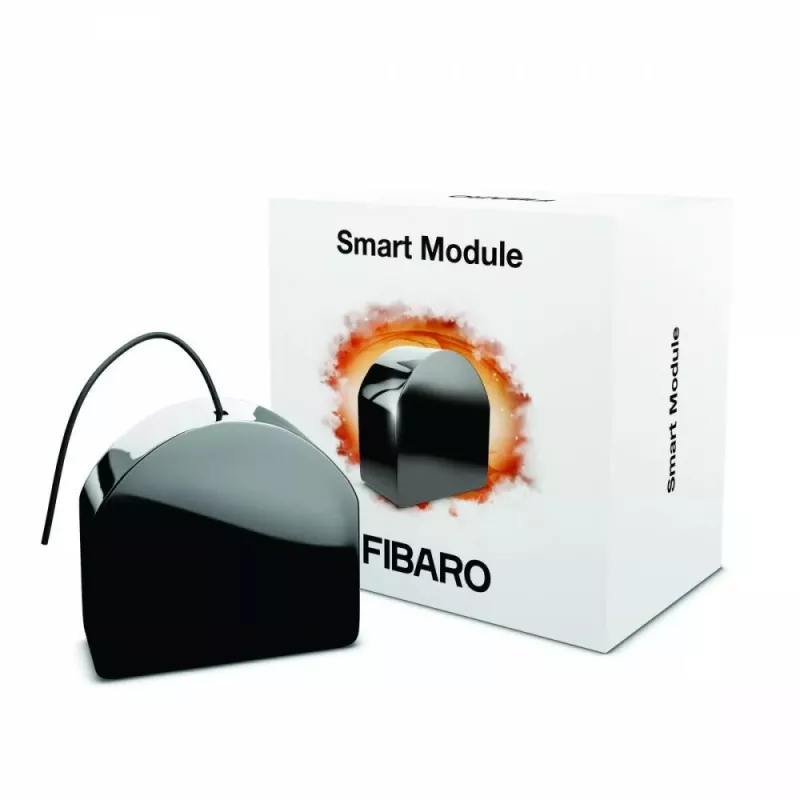 Módulo inteligente Fibaro FGS-214 Z-Wave Plus EU – módulo de relé para montaje en carril DIN, máx. 2,5 kW