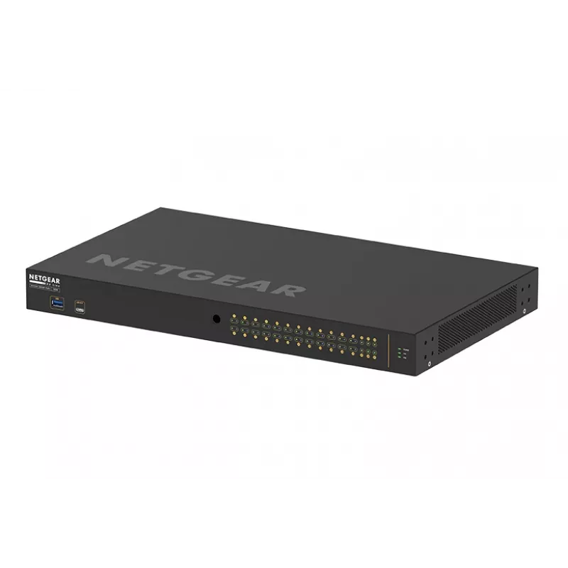 NETGEAR GSM4230P-100EUS switch de red gestionado L2/L3 Gigabit Ethernet (10/100/1000) Power over Ethernet (PoE) 1U negro