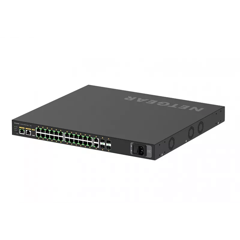 NETGEAR GSM4230P-100EUS switch de red gestionado L2/L3 Gigabit Ethernet (10/100/1000) Power over Ethernet (PoE) 1U negro