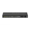 NETGEAR GSM4230P-100EUS switch de red gestionado L2/L3 Gigabit Ethernet (10/100/1000) Power over Ethernet (PoE) 1U negro