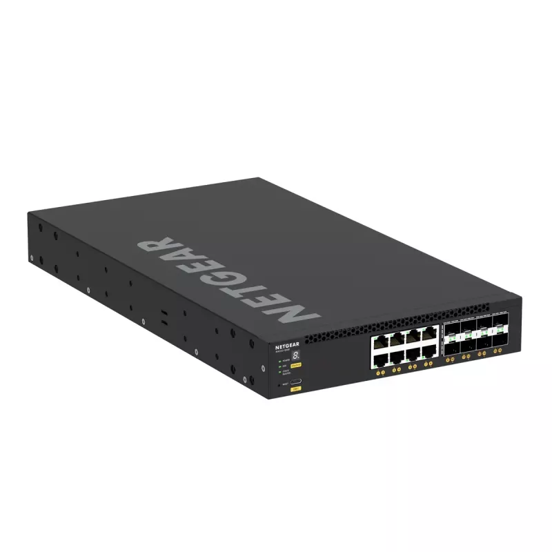 NETGEAR M4350-8X8F gestionado L3 10G Ethernet (100/1000/10000) 1U negro
