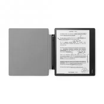 Funda con tapa Kobo N605-AC-BK-E-PU negra 10,3