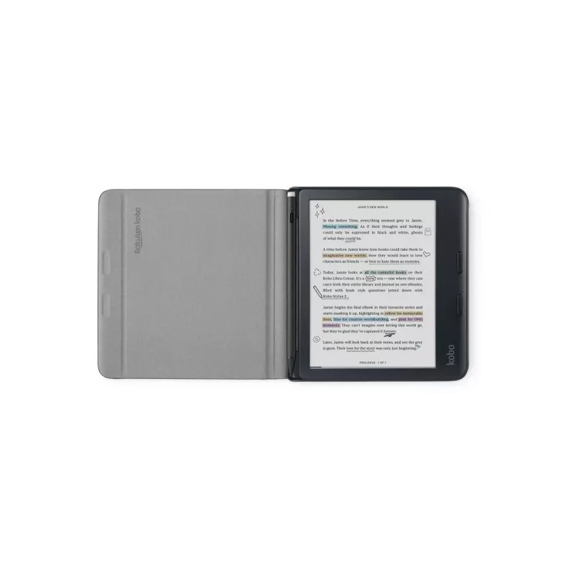 Funda tipo folio Rakuten Kobo SleepCover 17,8 cm negra