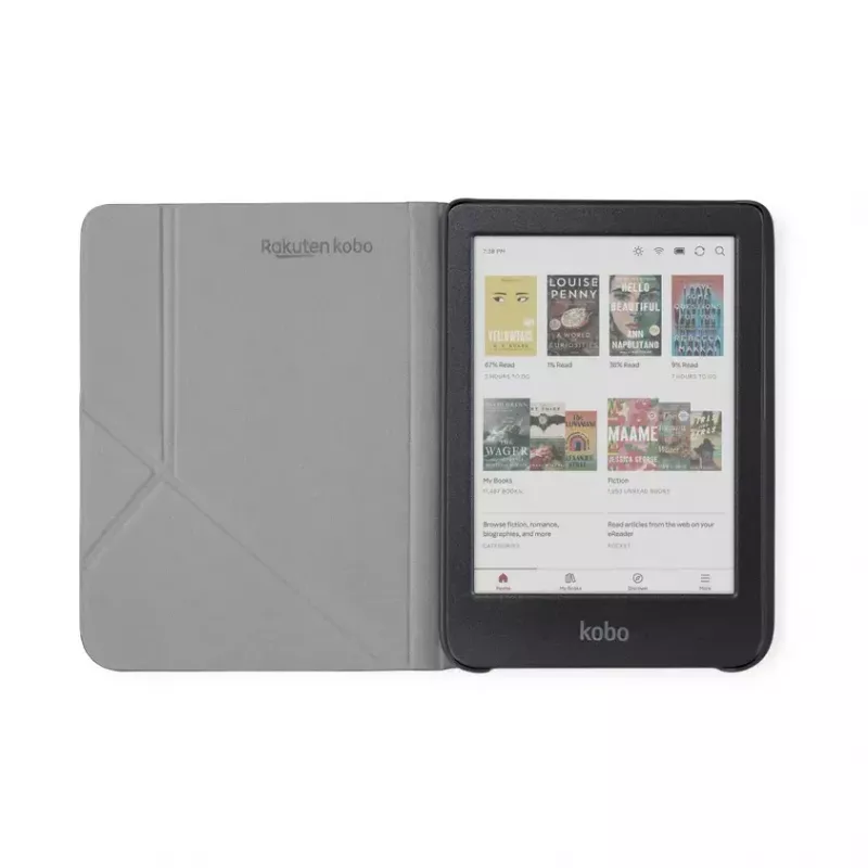 Funda tipo folio Rakuten Kobo SleepCover 15,2 cm negra