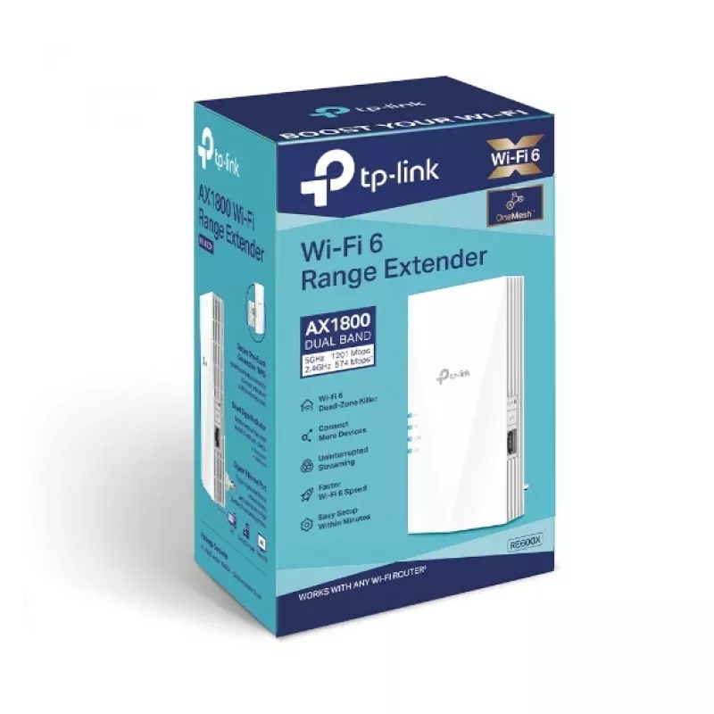 Emisor y receptor de red TP-Link AX1800 Wi-Fi 6