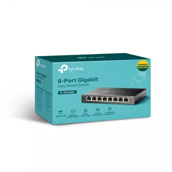 Switch gestionado TP-Link TL-SG108E 8 puertos Gigabit Easy Smart Switch
