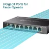 Switch gestionado TP-Link TL-SG108E 8 puertos Gigabit Easy Smart Switch