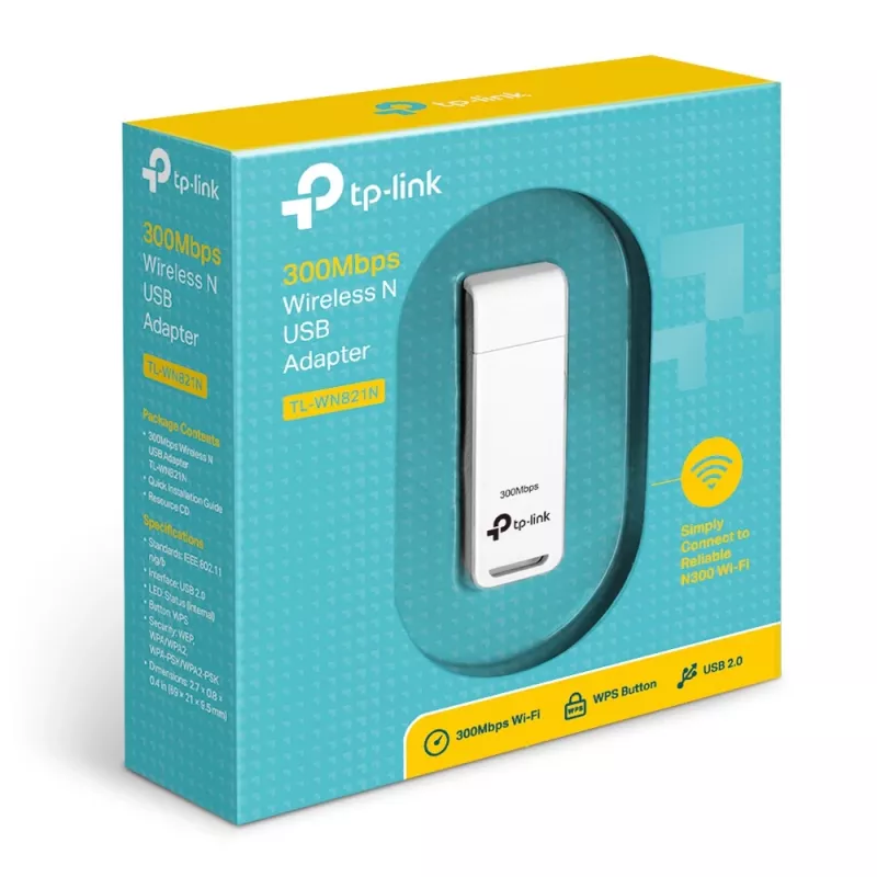 Tarjeta de red TP-Link TL-WN821N WLAN 300 Mbit/s