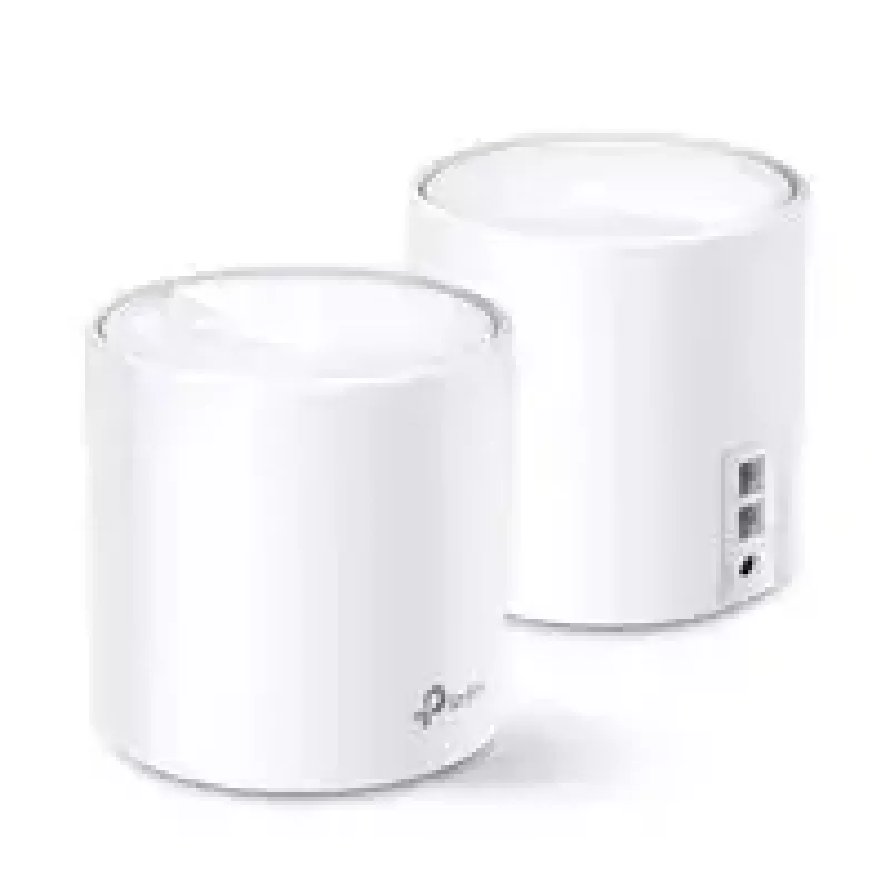 Sistema Wi-Fi 6 Mesh para todo el hogar TP-Link AX1800, pack de 2