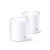 Sistema Wi-Fi 6 Mesh para todo el hogar TP-Link AX1800, pack de 2