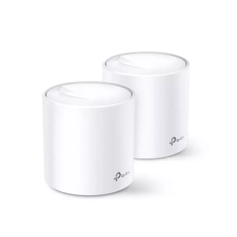 Sistema Wi-Fi 6 Mesh para todo el hogar TP-Link AX1800, pack de 2