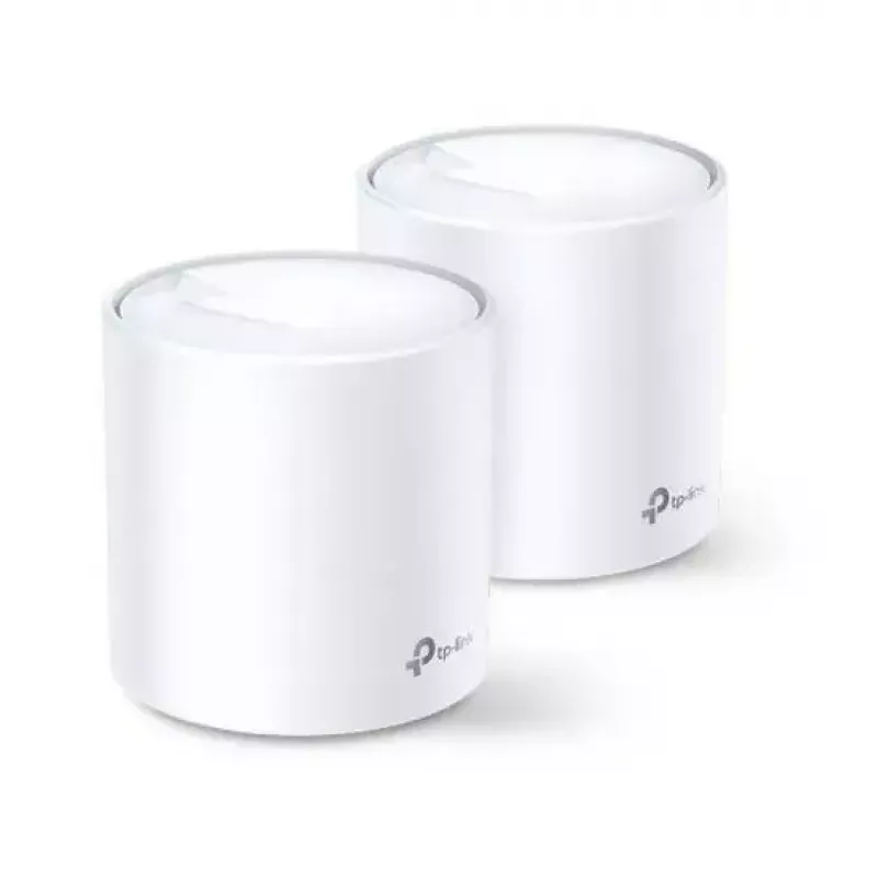 Sistema Wi-Fi 6 Mesh para todo el hogar TP-Link AX1800, pack de 2