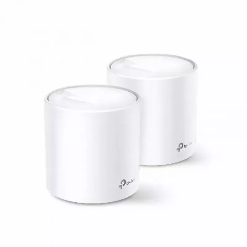 Sistema Wi-Fi 6 Mesh para todo el hogar TP-Link AX1800, pack de 2