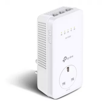 Adaptador de red PowerLine TP-Link TL-WPA8631P 300 Mbit/s Ethernet LAN Wi-Fi blanco 1 ud.