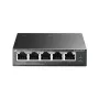 Switch de red TP-Link TL-SG1005LP no gestionado Gigabit Ethernet (10/100/1000) Power over Ethernet (PoE) negro