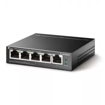 Switch de red TP-Link TL-SG1005LP no gestionado Gigabit Ethernet (10/100/1000) Power over Ethernet (PoE) negro