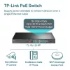 Switch PoE TP-Link 16 puertos 10/100 Mbps + 2 puertos Gigabit para rack con 16 puertos PoE+