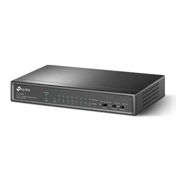 Switch de escritorio TP-Link 9 puertos 10/100Mbps con 8 puertos PoE+