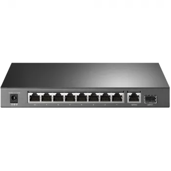 Switch de red TP-Link TL-SG1210P no gestionado Gigabit Ethernet (10/100/1000) Power over Ethernet (PoE) gris