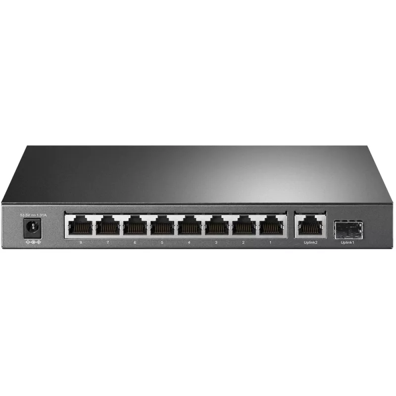 Switch de red TP-Link TL-SG1210P no gestionado Gigabit Ethernet (10/100/1000) Power over Ethernet (PoE) gris