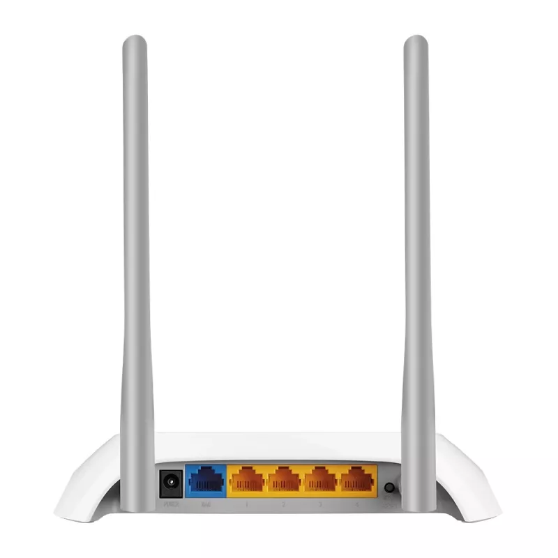 Router inalámbrico TP-Link TL-WR840N Fast Ethernet banda única (2,4 GHz) gris, blanco