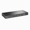 Switch TP-Link 18 puertos Gigabit para rack con 16 PoE+, no gestionado, Gigabit Ethernet (10/100/1000), dúplex completo, Power over Ethernet (PoE), montaje en rack, 1U