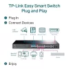 Switch gestionado TP-Link TL-SG1428PE 28 puertos Gigabit con 24 puertos PoE+