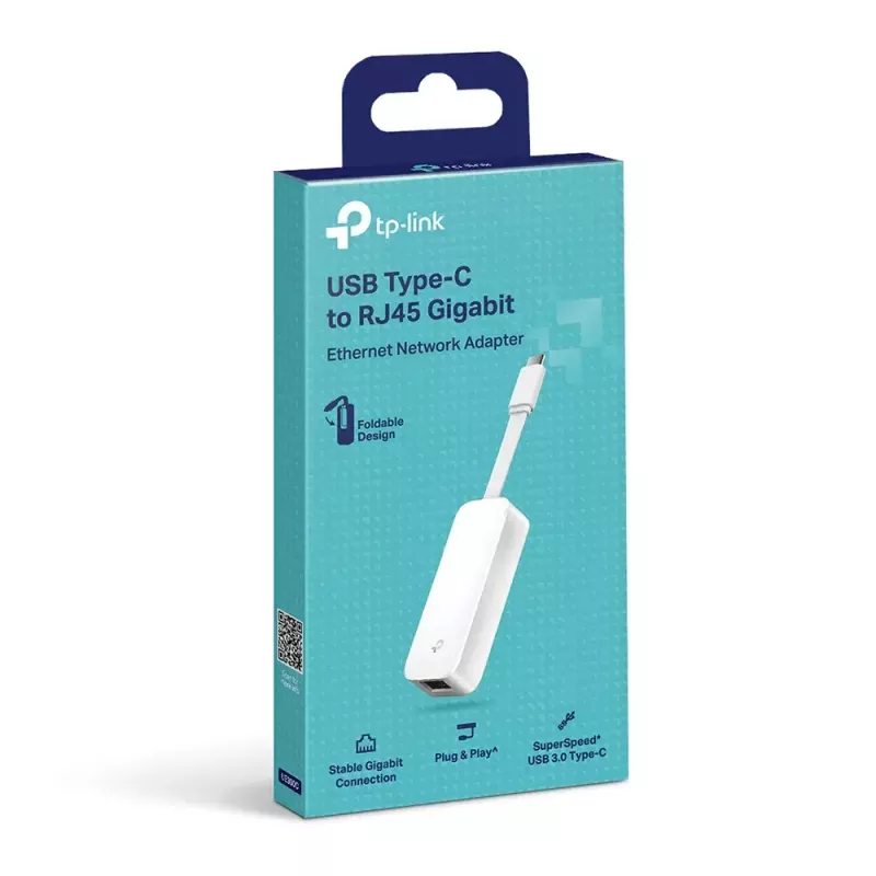Adaptador de red TP-Link USB Type-C a RJ45 Gigabit Ethernet