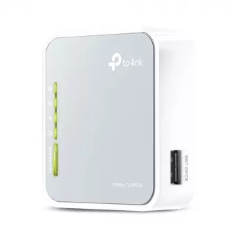 Router WLAN TP-Link TL-MR3020 Fast Ethernet banda única (2,4 GHz) 4G plateado, blanco