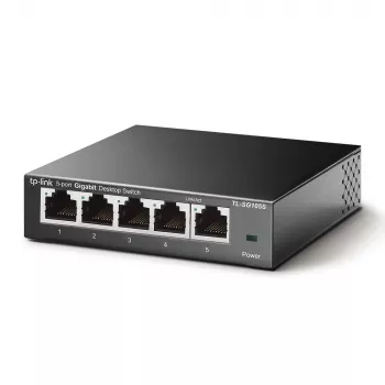 Switch no gestionado TP-Link TL-SG105S 5 puertos 10/100/1000Mbps