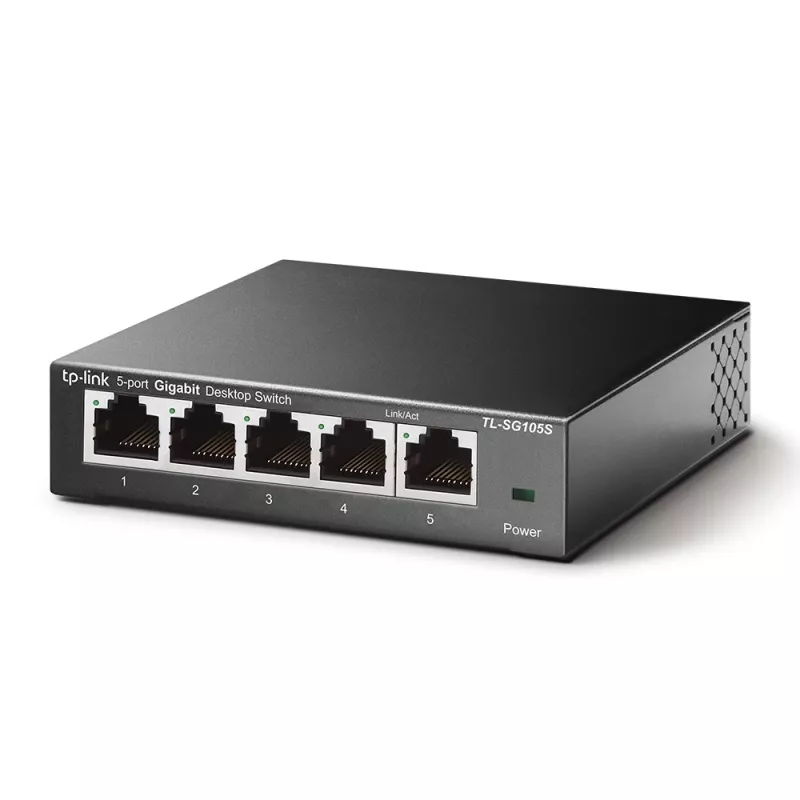 Switch no gestionado TP-Link TL-SG105S 5 puertos 10/100/1000Mbps