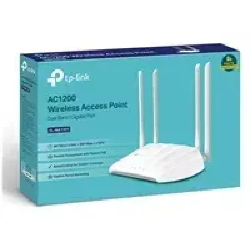 Punto de acceso inalámbrico TP-Link TL-WA1201 867 Mbit/s blanco Power over Ethernet (PoE)