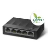Switch de red de escritorio TP-Link 5 puertos 10/100/1000Mbps, no gestionado, Gigabit Ethernet (10/100/1000), montaje en pared