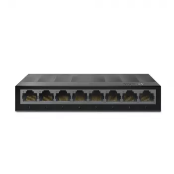 Switch de red de escritorio TP-Link 8 puertos 10/100/1000Mbps, no gestionado, Gigabit Ethernet (10/100/1000), montaje en pared