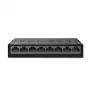 Switch de red de escritorio TP-Link 8 puertos 10/100/1000Mbps, no gestionado, Gigabit Ethernet (10/100/1000), montaje en pared