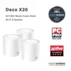 Sistema Wi-Fi 6 Mesh para todo el hogar TP-Link AX1800, pack de 3