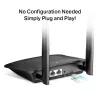 Router WLAN TP-Link TL-MR100 Fast Ethernet banda única (2,4 GHz) 4G negro