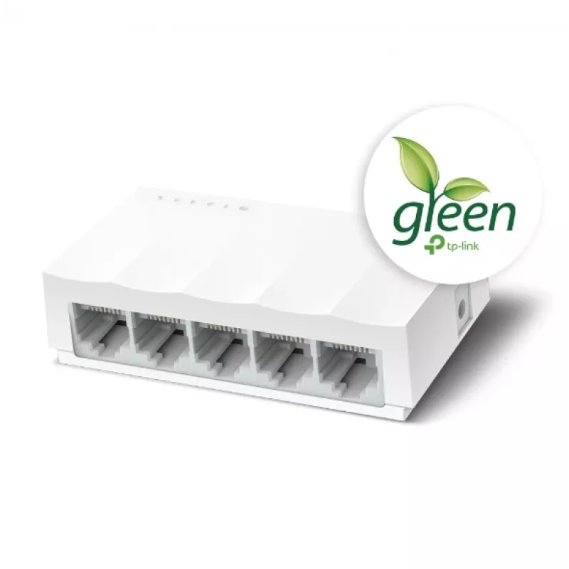 Switch de red TP-Link LS1005 No gestionado Fast Ethernet Blanco